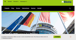 Desktop Screenshot of blickle.de